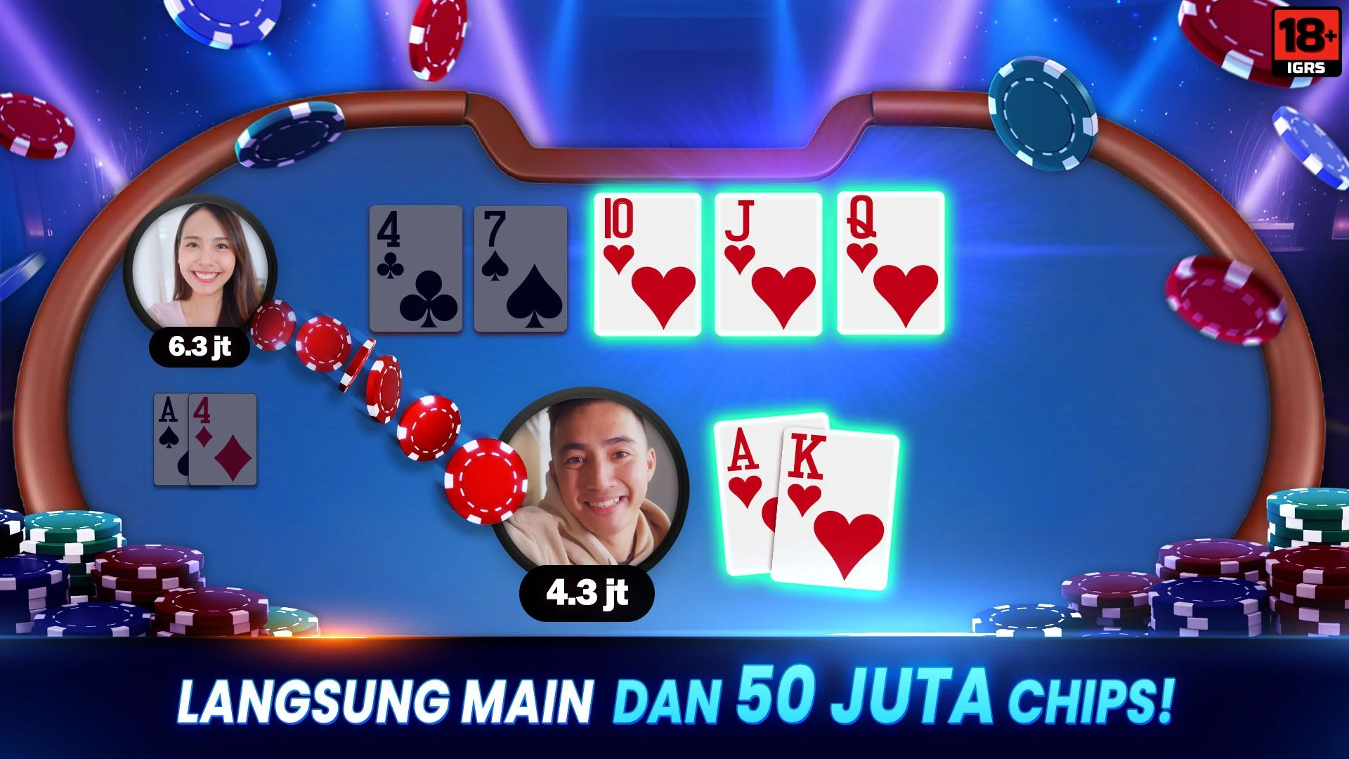 Luxy Poker-Online Texas Poker screenshot